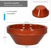 MamboCat Suppenteller 6er Set Suppenschale Ton 15cm - 99540 Bild 5
