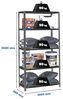 Simonrack Schwerlastregal, Lagerregal, 200 x 110 x 30 Metallregal, Kellerregal, Biegestelle 90 kg, 5 Fachböden, Antracite - Comfort Bild 3
