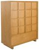 Zuiver Schrank RASTER Eschenfurnier Quadratische Gitterstruktur Bild 5
