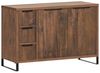 Badmöbelset Holz Pinie braun 2tlg massivum Sydney 105x74x45 cm Badmöbelset-Holz Waschtisch-mit-Spiegel Landhausstil Bild 2