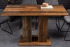 riess-ambiente Esstisch MODENA 110cm natur · Tisch mit Stauraum im Säulenfuß und Bodenplatte (Einzelartikel), Esszimmer · Altholz-Optik · 6 Personen · Küche · Industrial · Modern Bild 4