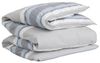 GANT Bettdeckenbezug Bettwäsche Oxford Stripe Grey 135x200 cm Bild 1