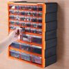 monzana Aufbewahrungsbox (49 St), 39 Schubladen 47,5x38x16cm Sortimentskasten Sortierkasten Bild 2