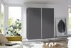 rauch möbelwerke gmbh Caracas Schwebetürenschrank, Holzwerkstoff, Grau-metallic, 181 x 210 x 62 Bild 2
