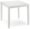 Gartentisch King Eckig Weiß 79 x 79 x 72 cm Rattan-Optik Bild 3