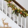 Lights4fun LED-Lichterkette 40er LED Kugel Lichterkette warmweiß Bild 2