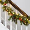 Lights4fun LED-Lichterkette 40er LED Kugel Lichterkette warmweiß Bild 4