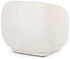 Sessel Tecla aus Boucle-Stoff, modern gepolstert, Natur Cremeweiß, bequemes Design für Dein Zuhause Bild 3
