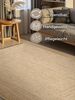 HANSE Home Teppich Juteteppich Teppich Juno, rechteckig, Höhe: 9 mm, Jute, Shape, Handgemacht, Wohnzimmerteppich, Naturteppich, Wohnzimmer Bild 3