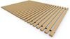 Rollrost Lattenrost SONDERAKTION stabiler astfreier Bettrost 140x200cm Latten 24x50mm Bild 4