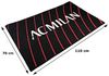 AC Milan hermet Teppich mit Antirutsch, Rot/Schwarz, 70x110 cm Bild 2