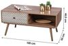 Urban Living Kaffee-Tisch Schrank Kommode BAOBAB 100 x 50 x 46,5 cm 152025 Bild 3