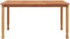 vidaXL Garten-Esstisch 150x90x75 cm Massivholz Teak 316606 Bild 5