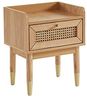 BAÏTA Nachttisch Léon, MDF, Eichenfurnier, buchenholz, L40cm Bild 1