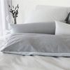 elegante Soft-Flanell Bettwäsche Tender silver|Kissenbezug einzeln 40x80 cm Bild 2