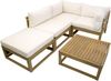 Bellavista Karmoy Gartenlounge Set, Akazien Holz, für 3 Personen, FSC 100 Bild 3
