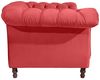 Ivette Sessel Samtvelours Rot Buche Nussbaumfarben Bild 5