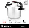 Express-Töpfe BRA A185602 6 L Edelstahl 6 L Bild 2