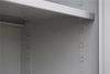 Stahl-Aktenschrank Metallschrank abschließbar Büroschrank Stahlschrank 195 x 92,5 x 50 cm Lichtgrau/Rot 530354 Bild 5