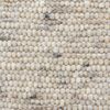 TaraCarpet Wollteppich TaraCarpet Lambrecht, rechteckig, Höhe: 13 mm, Hand-Web-Teppich grau beige gewalkt Wohnzimmer Esszimmer 070x130 cm Bild 5