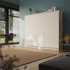 SMARTBett Schrankbett Classic mit Gasdruckfedern 100x200cm 140x200cm 160x200cm horizontal/quer oder vertikal/hochkant klappbar Bild 2