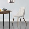 2er-Set Polsterstuhl Danzig Holzfarben Beige en. casa Bild 2