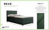 PANDA MÖBEL GmbH Boxbett Reve, 90x200, 100x200, 120x200, Boxbett mit Bettkast und Topper Bild 3