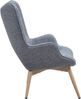 SalesFever Relaxsessel mit Webstoff in Grau Bild 4