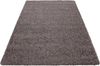 HomebyHome Shaggy Hochflor Wohnzimmerteppich Läufer 80x250 cm Taupe - Flur Teppich Flauschig, Modern, Plüsch und Extra Weich - Ideal als Bettvorleger im Schlafzimmer und als Küchenläufer Bild 2