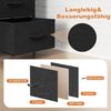 DUMOS Kommode für Schlafzimmer mit 7 Stoffschubladen, hohe Kommode Organizer für Kleidung, Schrank Kinderzimmer, Aufbewahrungsturm mit Schrank, Metallrahmen, Holzplatte, leichte Kinderzimmermöbel Bild 5