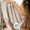 lilimaus Betthimmel Handgefertigter Baumwoll Betthimmel für Babybett, Gold Applikation, Stilvolle Musselin-Deko für Kinderzimmer, handgefertigt aus Baumwolle Bild 2