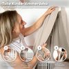 lilimaus Betthimmel Handgefertigter Baumwoll Betthimmel für Babybett, Gold Applikation, Stilvolle Musselin-Deko für Kinderzimmer, handgefertigt aus Baumwolle Bild 4