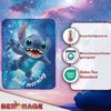 Wohndecke Lilo & Stitch Disney Decke Out of The World 150x200cm Kuscheldecke, BERONAGE, passend zur Bettwäsche, ideal für Sofa, Couch, Bett, Auto, Camping Bild 2