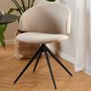 ACTONA GROUP Esszimmerstuhl in Beige, Stoff - 53 x 78 x 54 cm (BxHxT) Bild 2