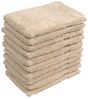 Hometex Premium Textiles Waschhandschuh in Premium Qualität 500 g/m², Feinster Frottier-Stoff 100% Baumwolle, (10er Set), weich, saugfähig, extra schwer & flauschig - TEST BILD TOP MARKE 2025 Bild 4