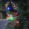 Lights4fun LED-Christbaumkerzen 150er LED Lichterkette Weihnachtsbaumbeleuchtung bunt 15m Bild 2
