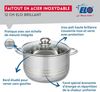 Topf ELO BRILLANT D 24 cm silber Bratentopf Universaltopf Suppentopf Kochtopf Bild 2