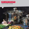 Topf ELO BRILLANT D 24 cm silber Bratentopf Universaltopf Suppentopf Kochtopf Bild 5