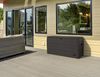 Duramax Cedargrain Durabox 270 Liter/ 71 Gallonen Kissenbox aus Kunststoff, Auflagenboxen aus Kunststoff mit Griffen, Organizer für Gartenmöbel, abschließbarer Deckel, Patio-Box, Dunkelbraun Bild 4