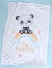 Herding Panda Regenbogen Soft-Peach Flauschdecke Kinderdecke 75x100 cm Bild 2