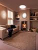 LEDVANCE ORBIS PARIS Deckenleuchte 300mm, beige, E27-Sockel, kann mit smarter Lampe bestückt werden, hochwertiges, modernes Design, mit Stoffschirm, geeignet für Innenräume, rund, IP20 Schutzklasse Bild 3