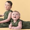 schlummersack Schlafsack Baby Sommer 90 cm dünn Olive | Babyschlafsack Frühjahr Sommer 1. 0 Tog 1 Tog Baby Schlafsack Sommer | Sommer Schlafsack Baby Baumwolle Frühjahr Bild 3