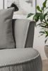 Sessel drehbar Comfy braun Webvelours 120 cm Bild 5