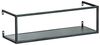 2er-Set Wandregal Industrial Design aus pulverbeschichtetem Metall Bild 5