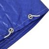 vidaXL Pool-Abdeckplane rund, Polyethylen blau, für 360-367 cm Pools Bild 4