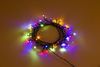 Out of the Blue LED-Lichterkette LED Lichterkette 40 LEDs warmweiß UND bunt mit Timer Innen/Außen, 40-flammig, Für Innen und Außen, Weiß Bunt umstellbar, Batteriebetrieben Bild 5