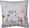 Clayre & Eef Dekokissen Flowerbomb, Dekokissen Kissenbezüge ohne Füllung Baumwolle 40x40 cm Bild 3