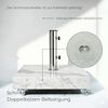 osoltus Schirmständer mit Rollen in Marmor Optik glanz 60kg 50x50cm Bild 5