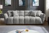 riess-ambiente 3-Sitzer CLOUD 260cm grau · XXL Couch mit Boucléstoff-Bezug und 4 Zierkissen, Einzelartikel 1 Teile, Bigsofa mit Federkern · Nosagunterfederung · Modern Design Bild 3