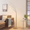 Lindby Stehlampe Anea, LED, Metall, Alu warmweiß IP20, 5 x 2,9 W LED, warmweiß Bild 4